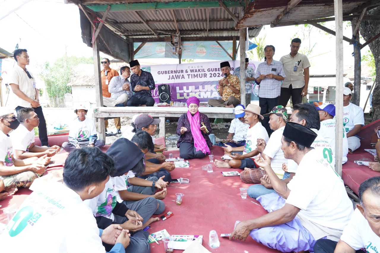 Diskusi dengan Nelayan, Luluk Siap Sulap Kampung Nelayan jadi Desa Wisata