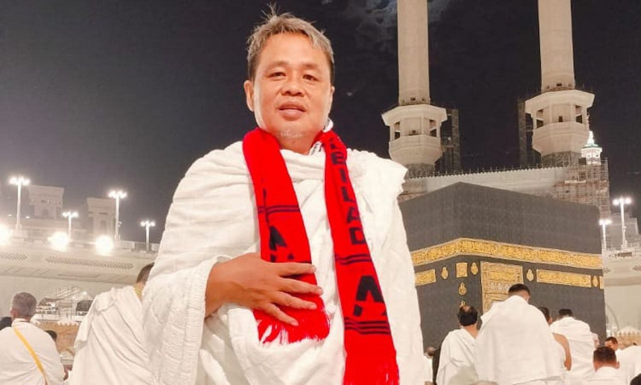 Ketua DPD PKS Pemalang saat menjalankan ibadah umroh
