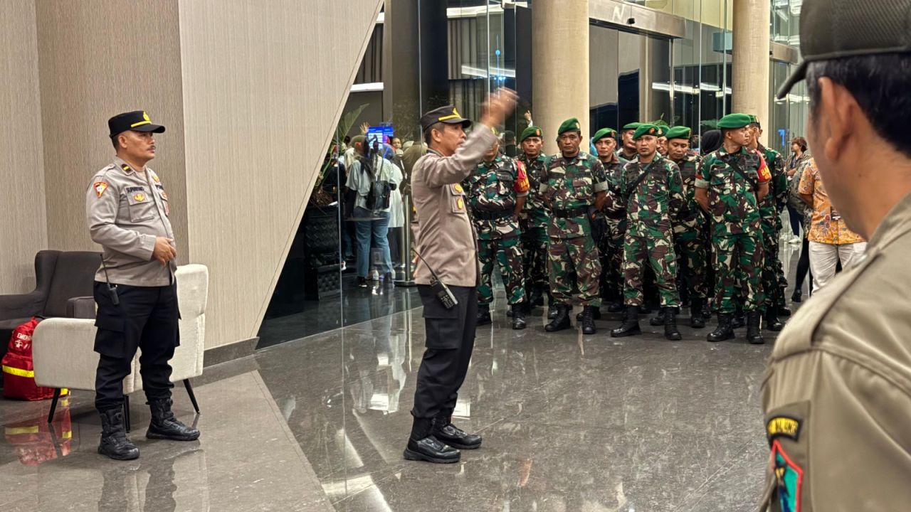 Kawal Debat Perdana Pilkada Kota Malang, Ratusan Personel Gabungan Dikerahkan