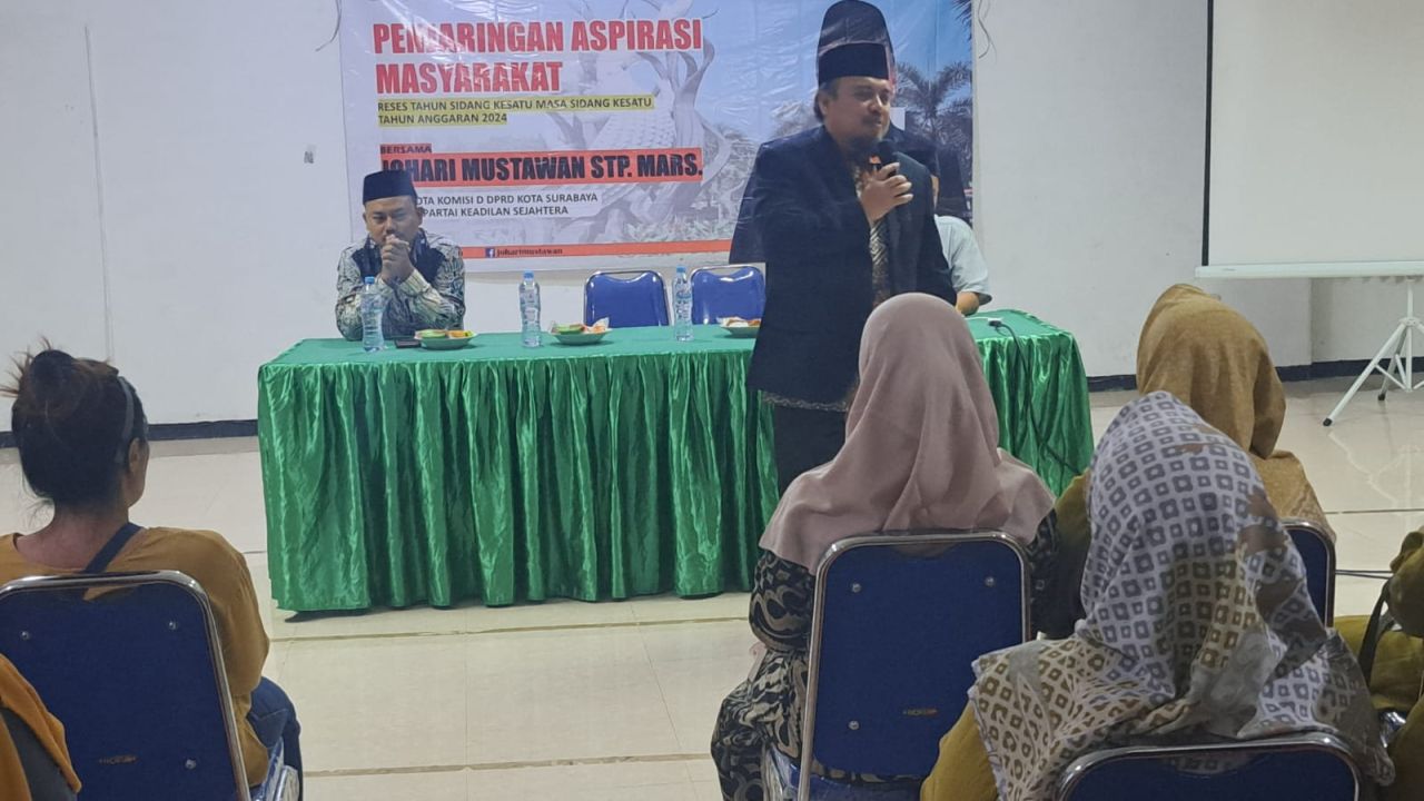 Bang Jo saat reses hari pertama