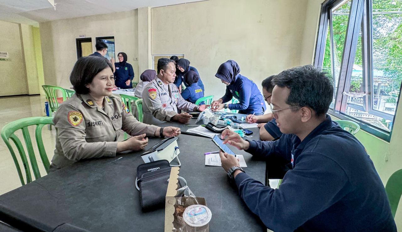 Ratusan Personel Pengaman Pilkada Serentak 2024 Jalani Rikkes