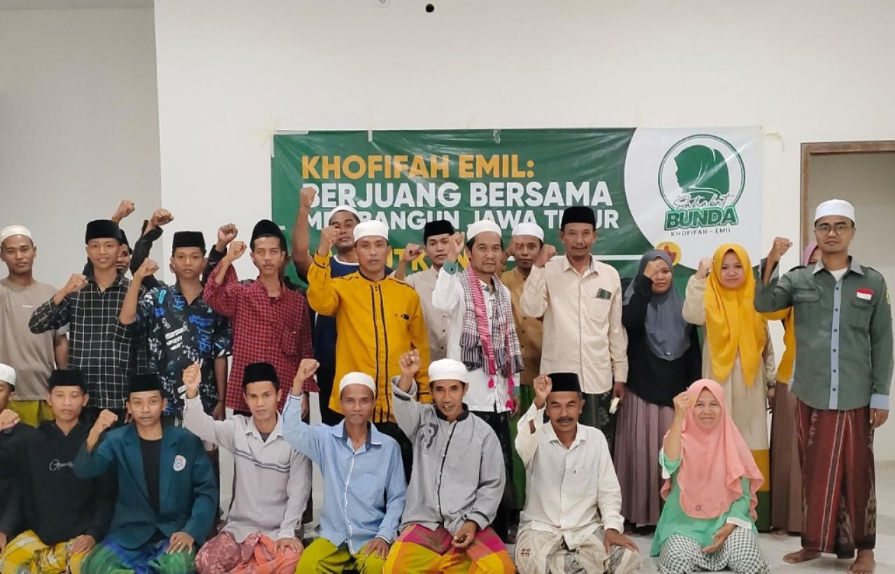 Beber Keberhasilan Pembangunan Khofifah-Emil, Brigade Bunda Sumenep Yakin Paslon 02 Menang di Madura