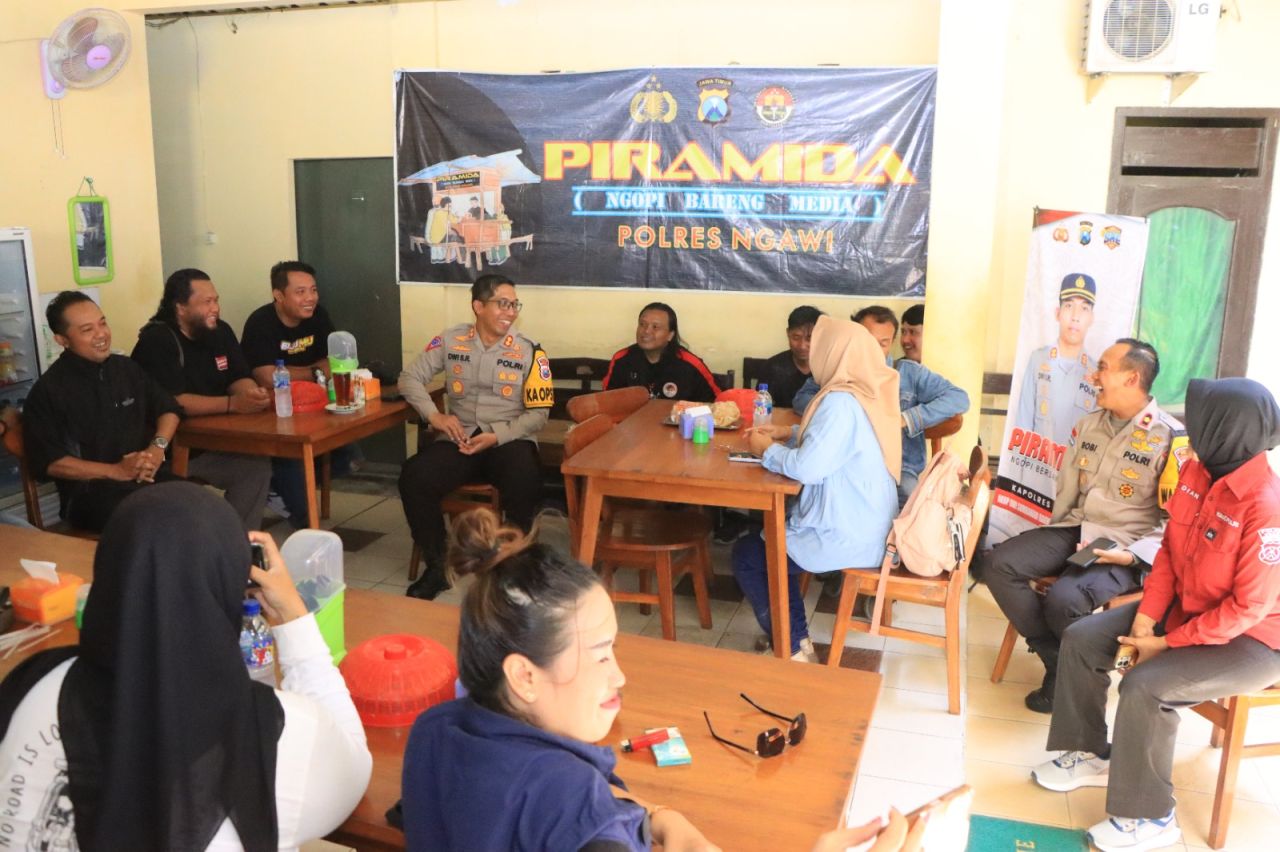 Giat "Piramida" Perkuat Kemitraan dengan Insan Pers, Jaga Kamtibmas Tahapan Pilkada