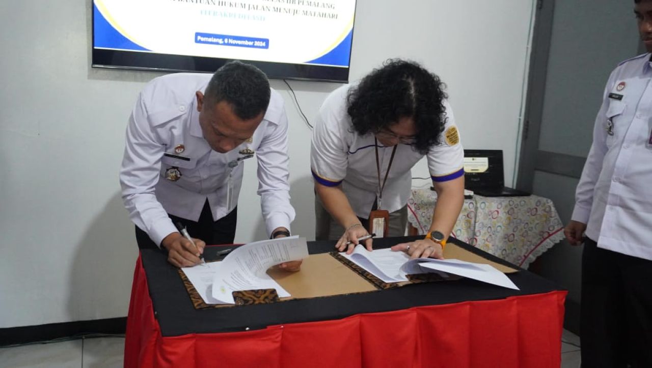 Rutan Pemalang MoU dengan LBH JMM
