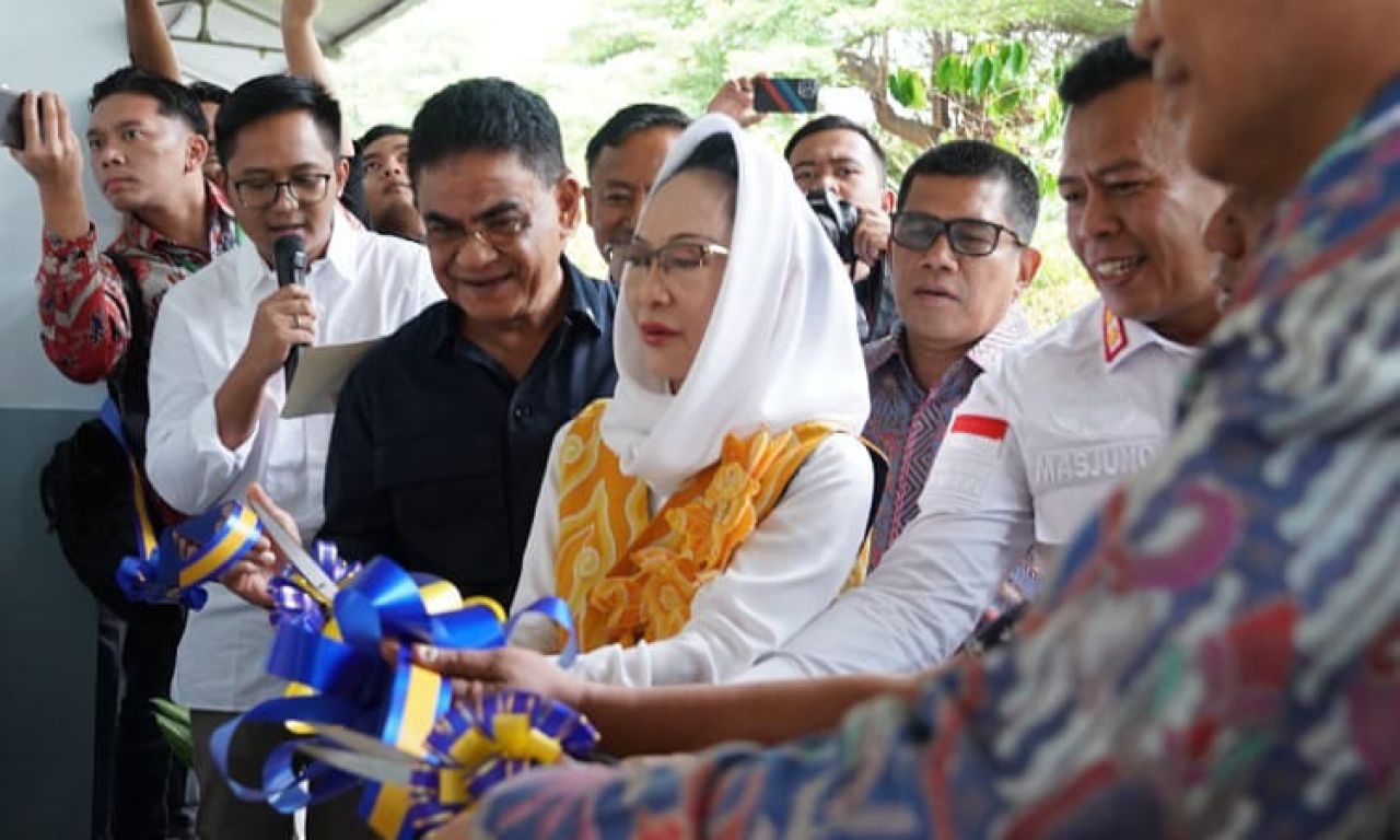 Wakil Ketua Komisi XIII DPR -RI Resmikan Ruangan ADC Lapas Sukamiskin Bandung