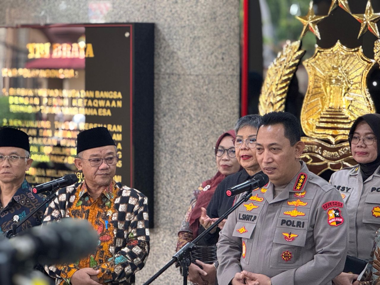 Kapolres bersama Mendikdasmen