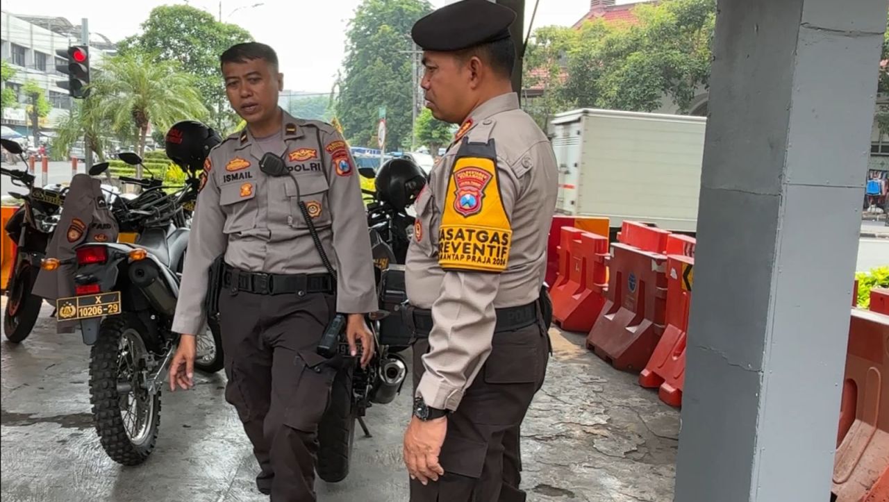 Songsong Pilkada Serentak 2024, Polrestabes Cek Kesiapan Sejumlah Pos Shelter