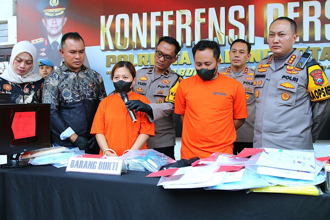 Polres Malang kota amankan dua tersangka