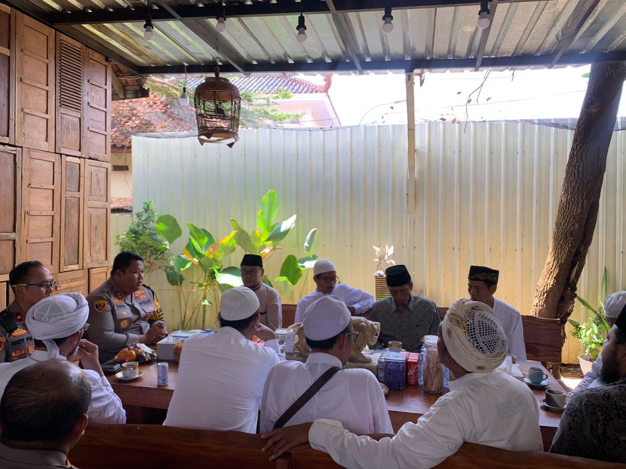 GIUP saat diskusi dengan Polres Pamekasan