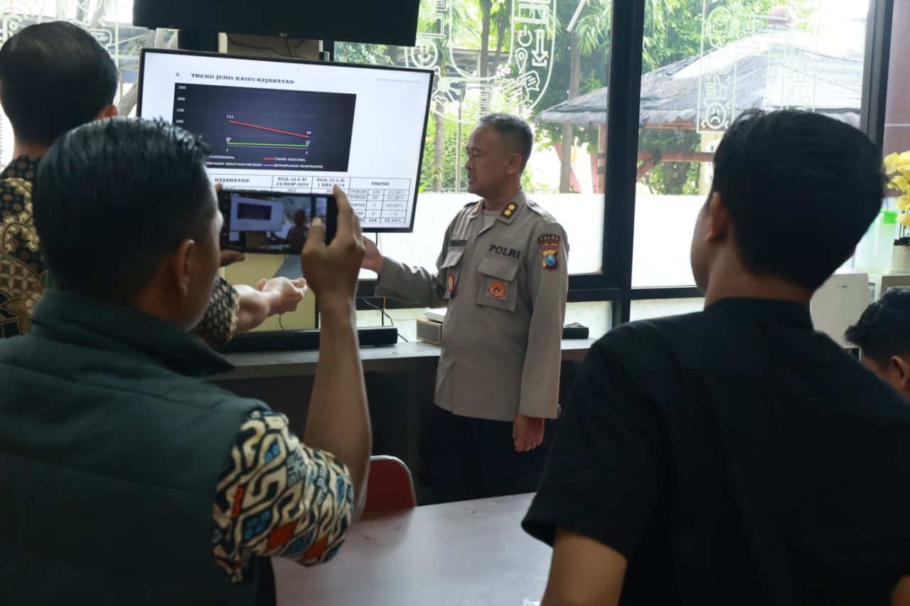 Polda Jatim: Sepekan Gangguan Kamtibmas Turun 15 Persen