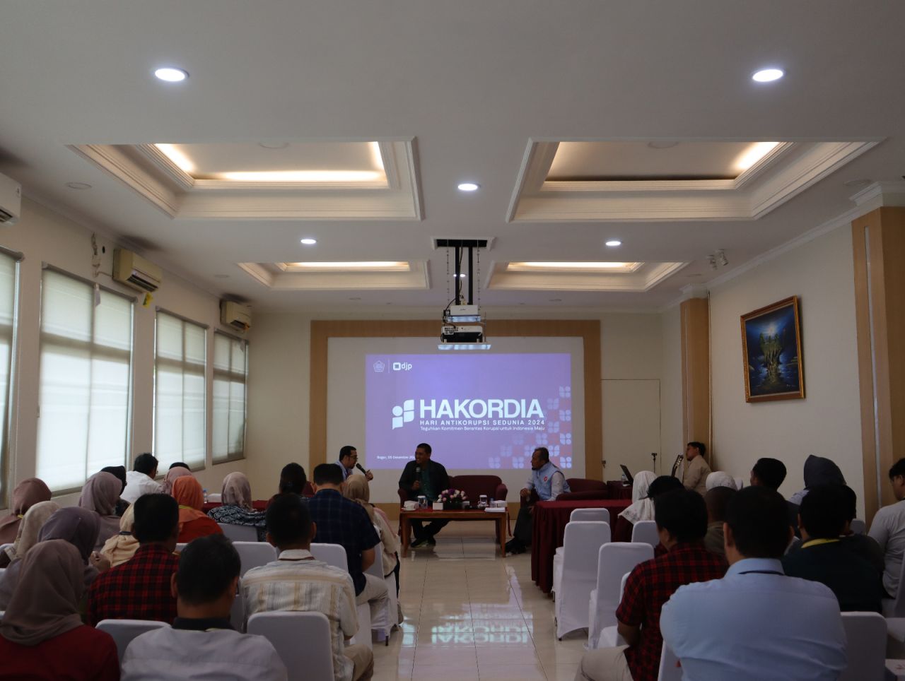 sosialisasi antikorupsi menjelang