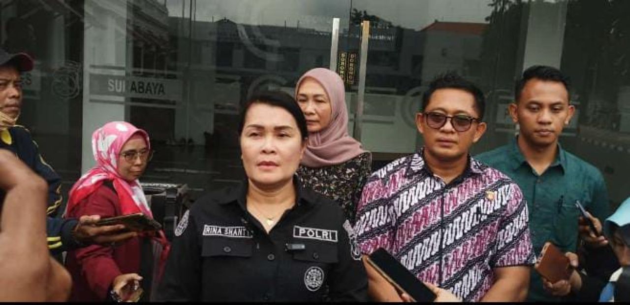 Polrestabes Surabaya Amankan Ayah Kandung Video Viral Kekerasan Anak