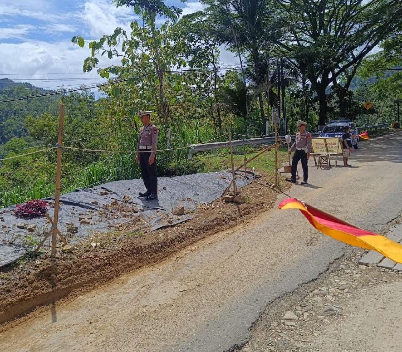 Polres Ponorogo melakukan pengecekan jalur perbatasan