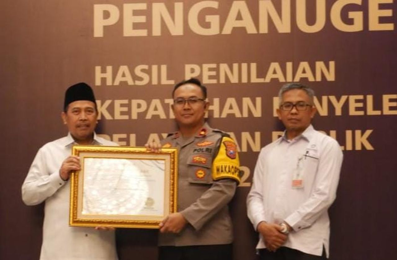 Polres Pamekasan raih penghargaan