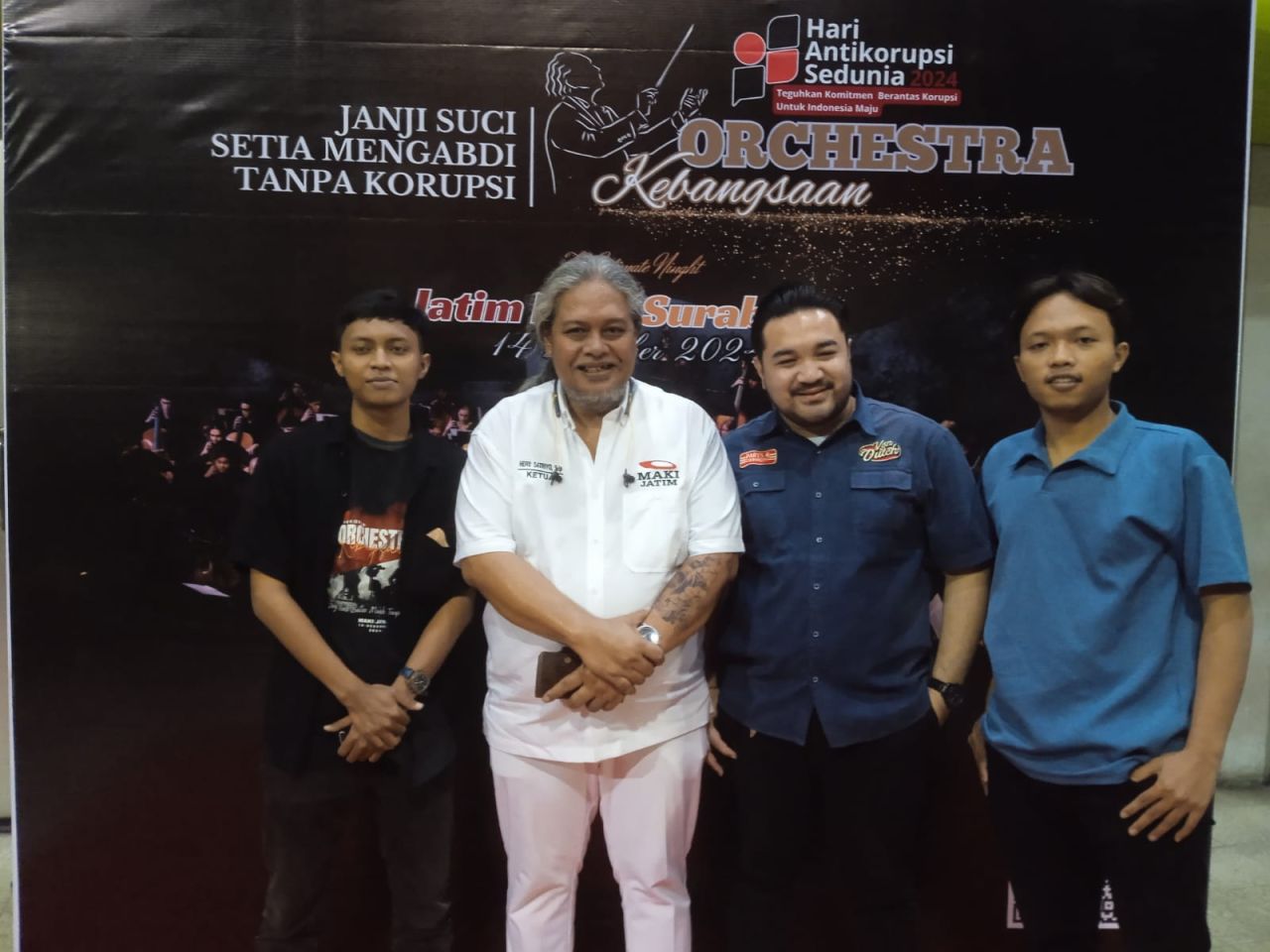 Kevin Harlens Dukung Transparansi Pendanaan Akhir Tahun dan Gerakan Anti-Korupsi MAKI Jatim