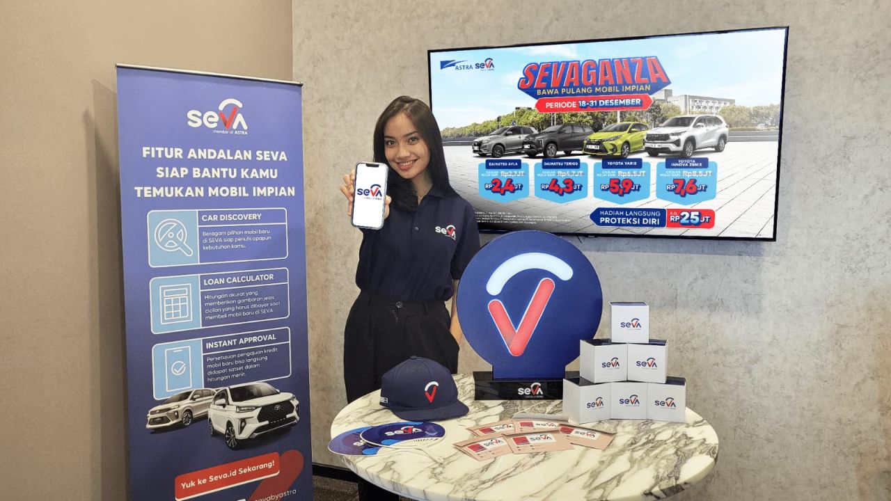 Penghujung Tahun, SEVA Hadirkan SEVAGANZA Khusus Beli Beragam Pilihan Mobil