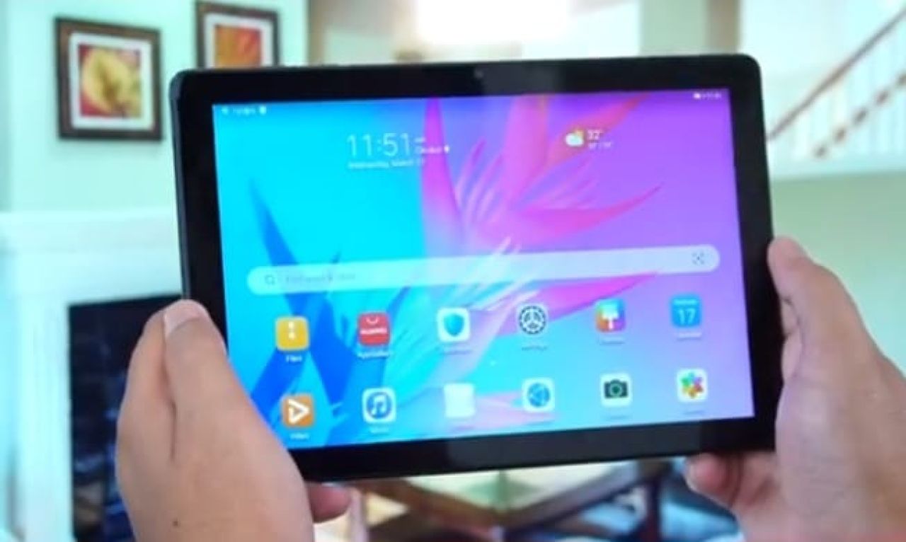 Tangkapan layar YouTube Huawei Matepad T10