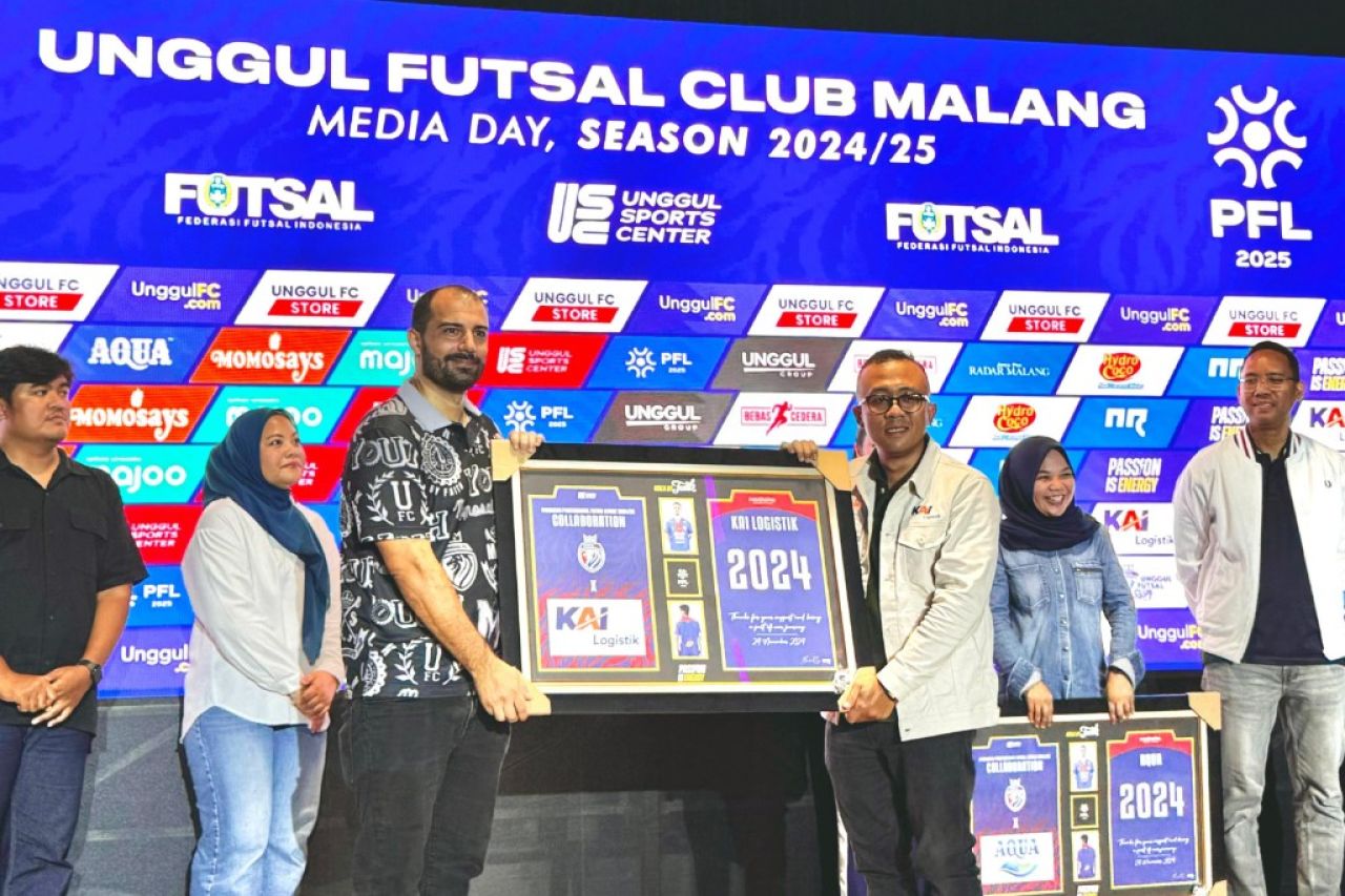 KAI Logistik Dukung Kemajuan Sektor Olahraga Futsal
