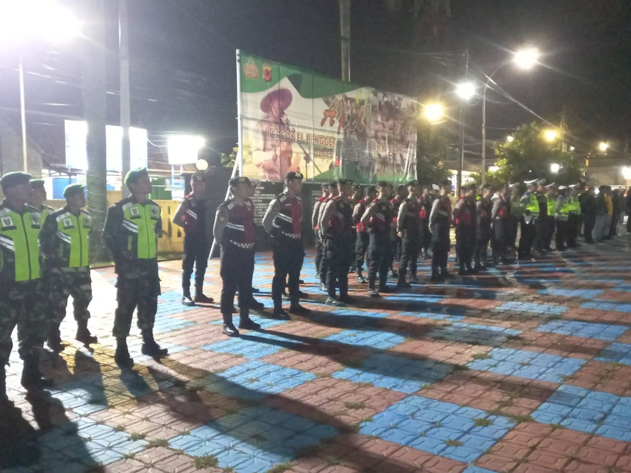 Apel Patroli gabungan Polres Majalengka