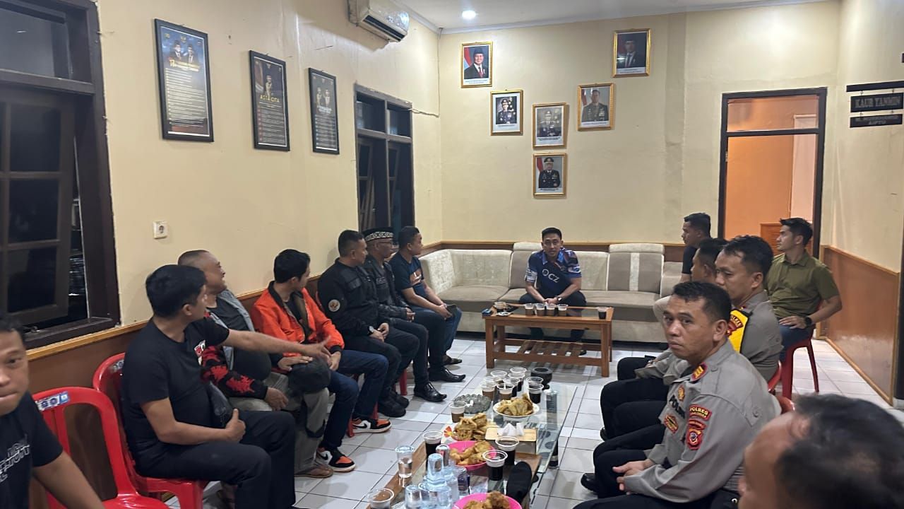 Kapolres Majalengka Hadiri Silaturahmi Ormas Pemuda Pancasila dan Grib Jaya di Majalengka