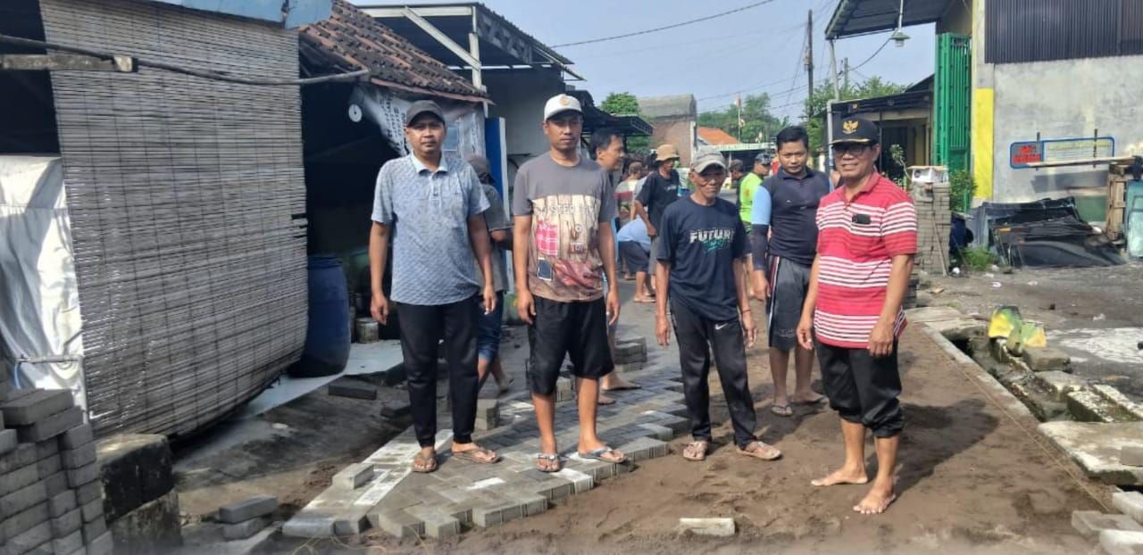 Kades Sukodono Apresiasi Kerja Bakti Swadaya Warga, Bukti Kontribusi Kecil Berdampak Besar