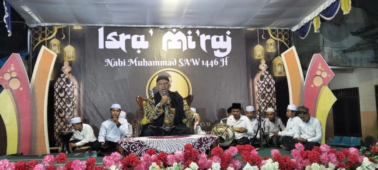 Warga Gundih Lapangan Gelar Pengajian Akbar dan Memperingati Isra Mi'raj
