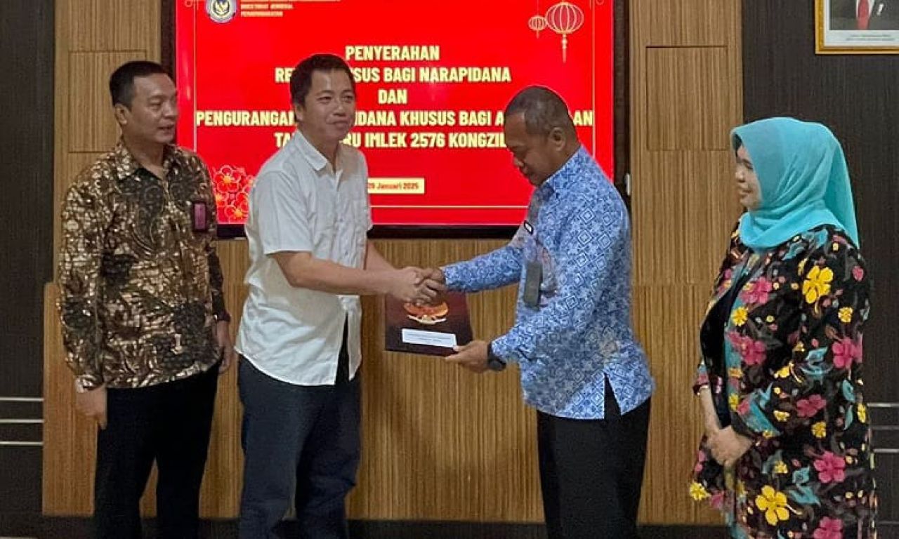 Tiga Narapidana Khong Hu Chu di Jawa Tengah Dapatkan Remisi Imlek 2025