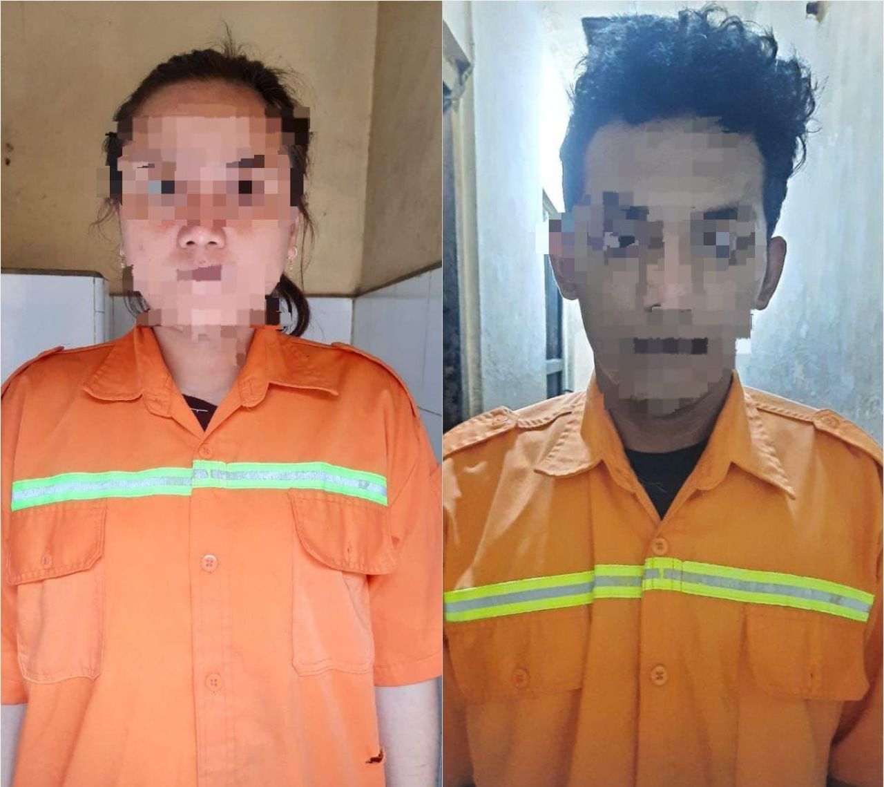 Polsek Semampir Amankan Pasutri, Diduga Curi Motor Di Sidotopo Jaya