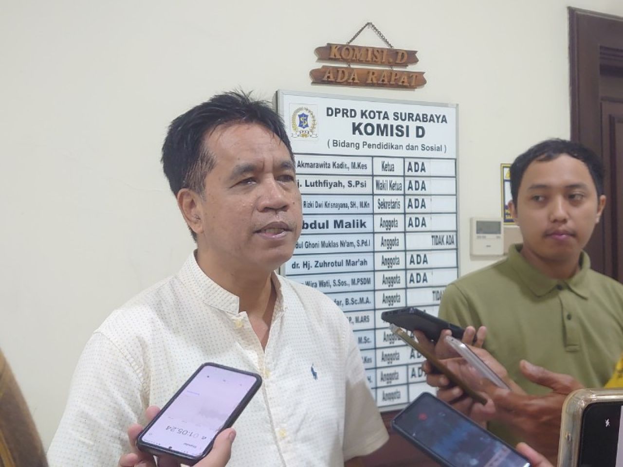 Komisi D DPRD Surabaya Sidak Puskesmas, Temukan Layanan 24 Jam Tak Berjalan