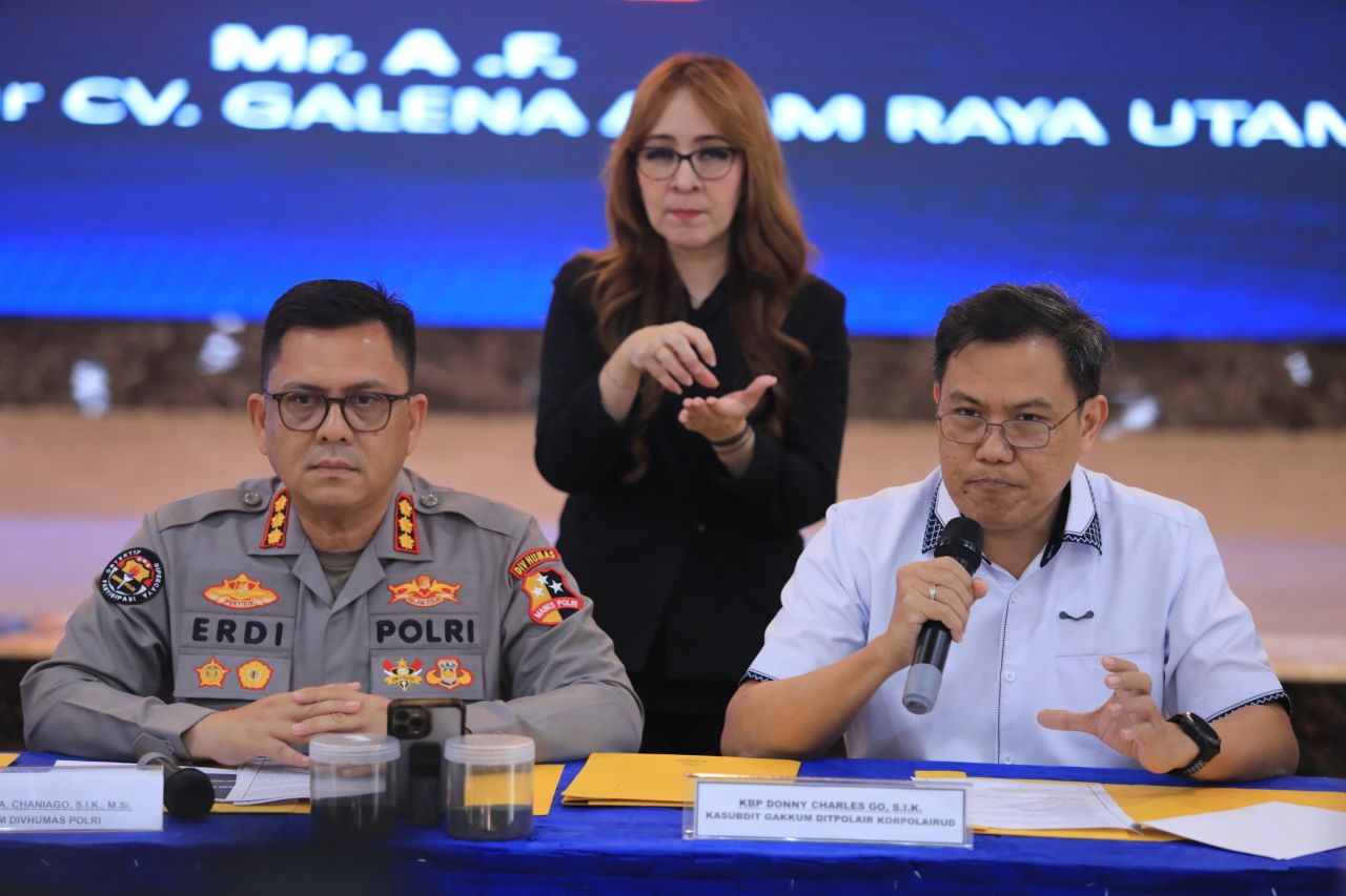Polri ungkap tambang timah ilegal di Bekasi