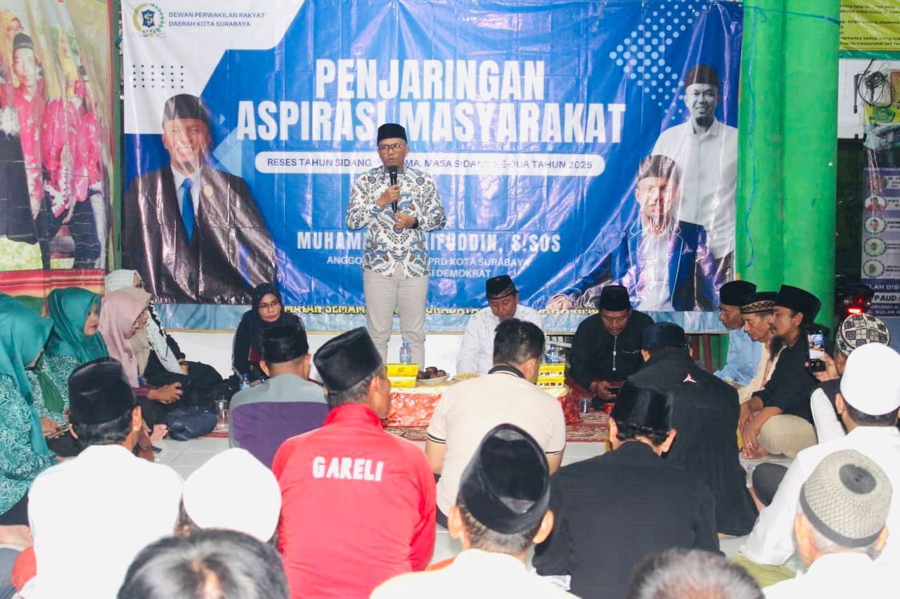 Serap Aspirasi Warga Wonokusumo, Legislator Demokrat Terima Aduan Ini