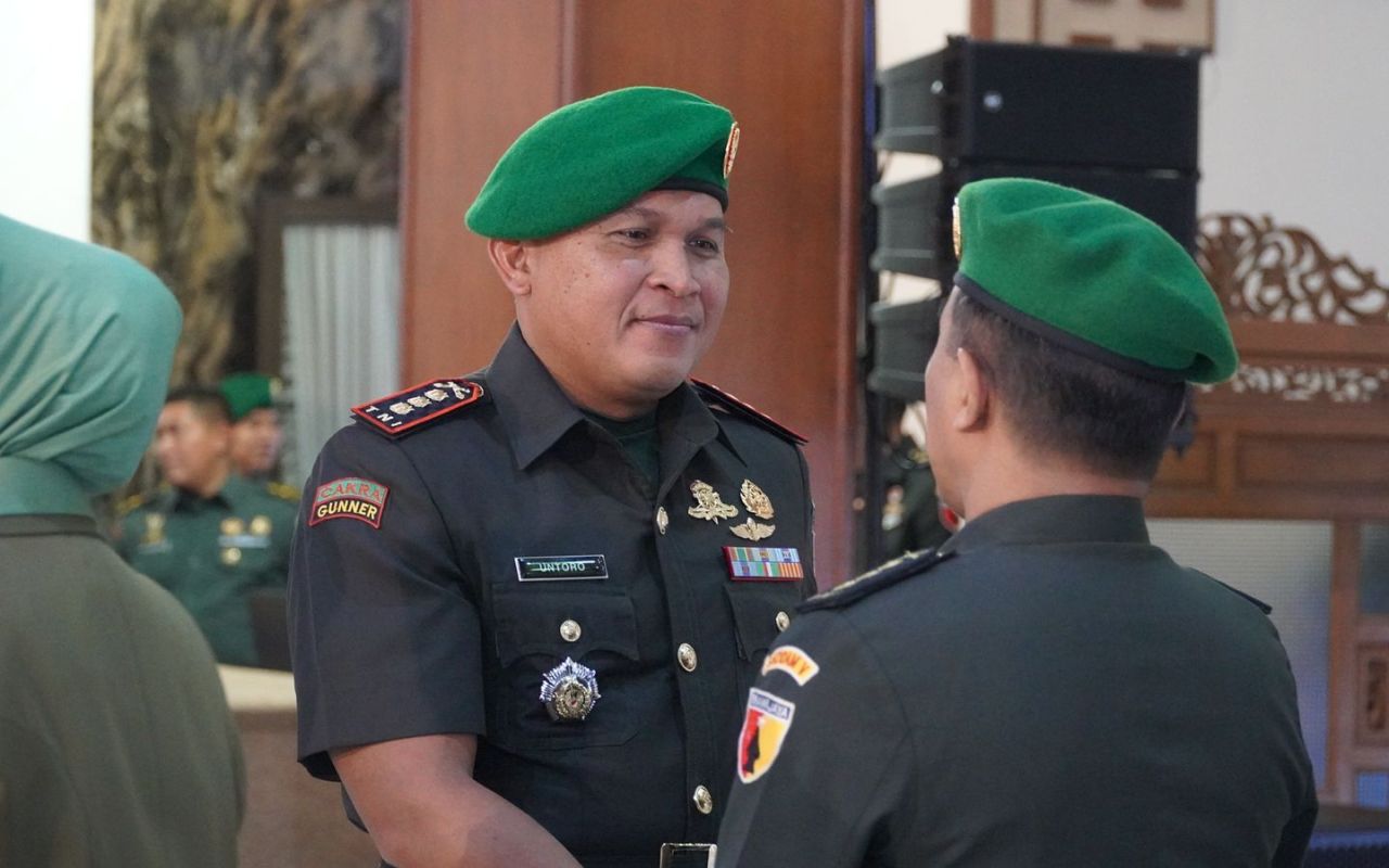 Sebelas Tahun di Kostrad, Kolonel Arm Untoro Hariyanto Kini Nahkodai Korem 081/DSJ
