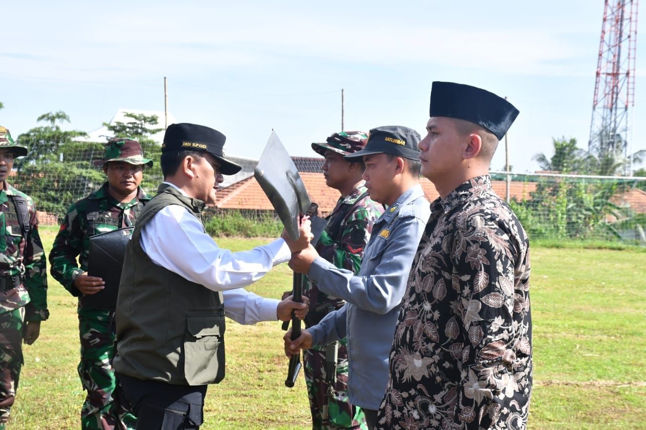 TNI Manunggal Sindangkasih di Kecamatan Rajagaluh Resmi Dibuka Pj Bupati Majalengka