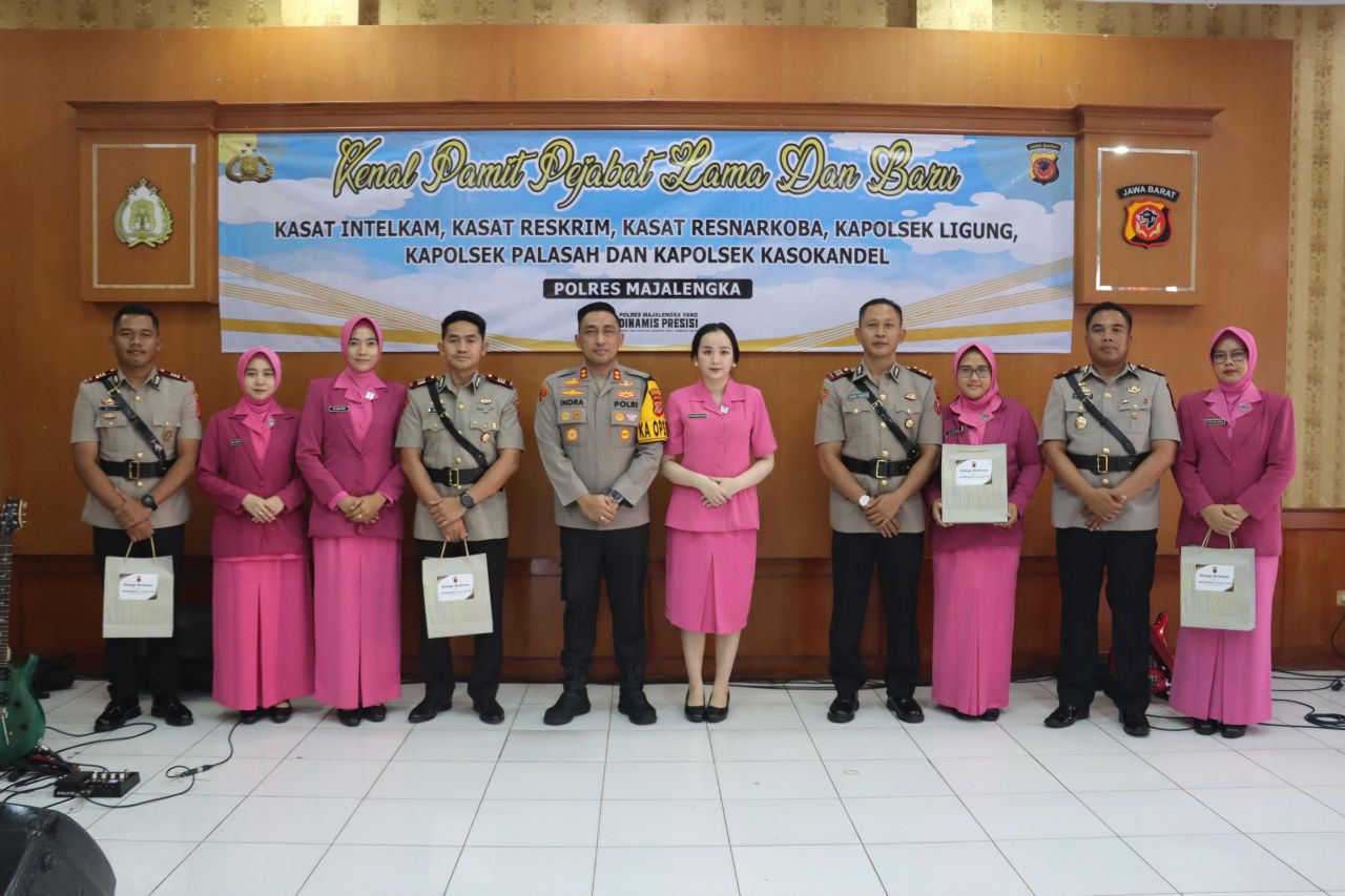 Kenal Pamit PJU Polres Majalengka