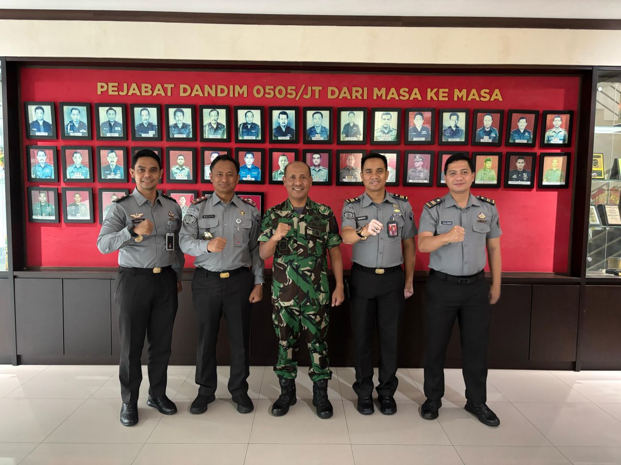 Respons Arahan Dirjenpas, Kalapas Cipinang Tingkatkan Sinergi dengan Kodim 0505/JT