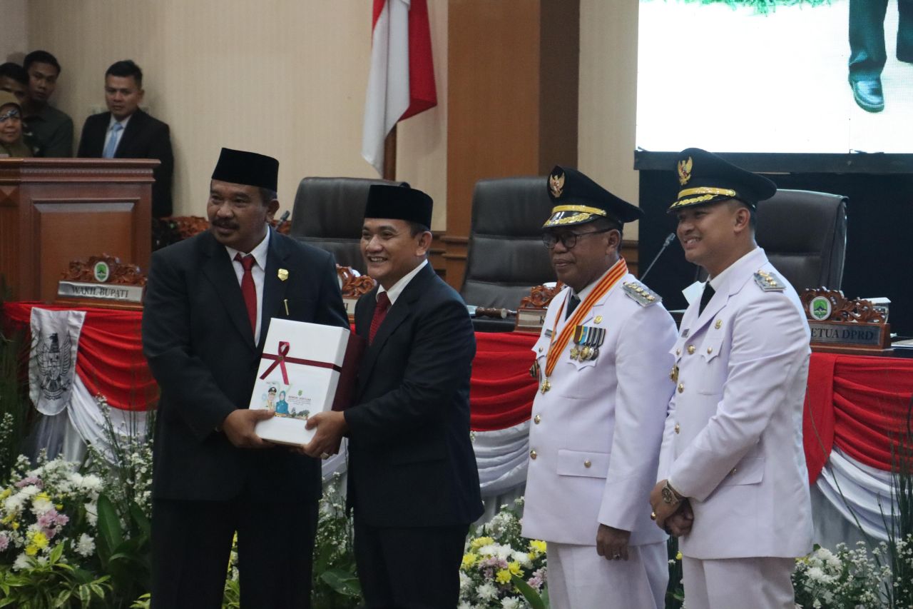 Kapolres Majalengka Hadiri Sertijab Bupati dan Wakil Bupati Terpilih