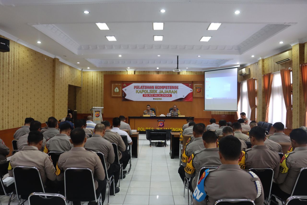 Pelatihan Kompetensi Kapolsek Jajaran, Sorot Poin Penting Orientasi Pelayanan