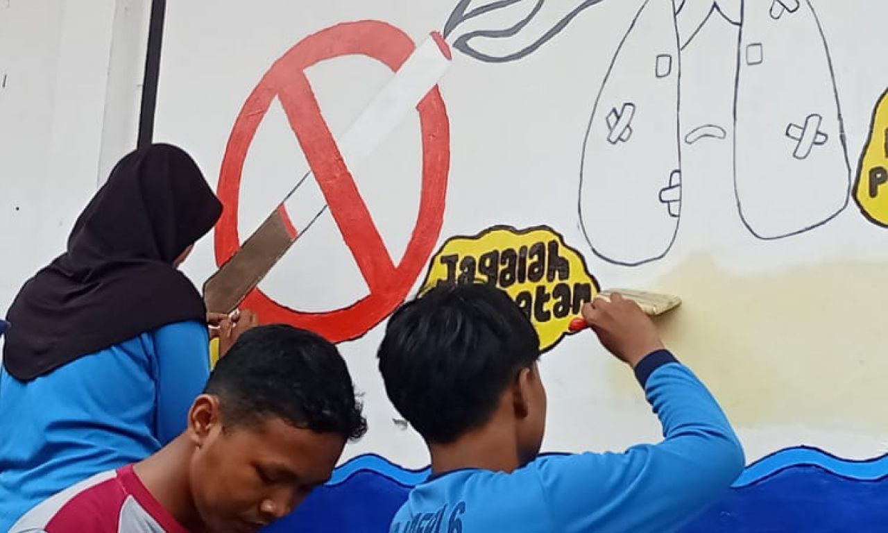 Siswa SMP Negeri 6 Pemalang Kampanyekan Bahaya Merokok dan Penyelamatan Lingkungan Hidup