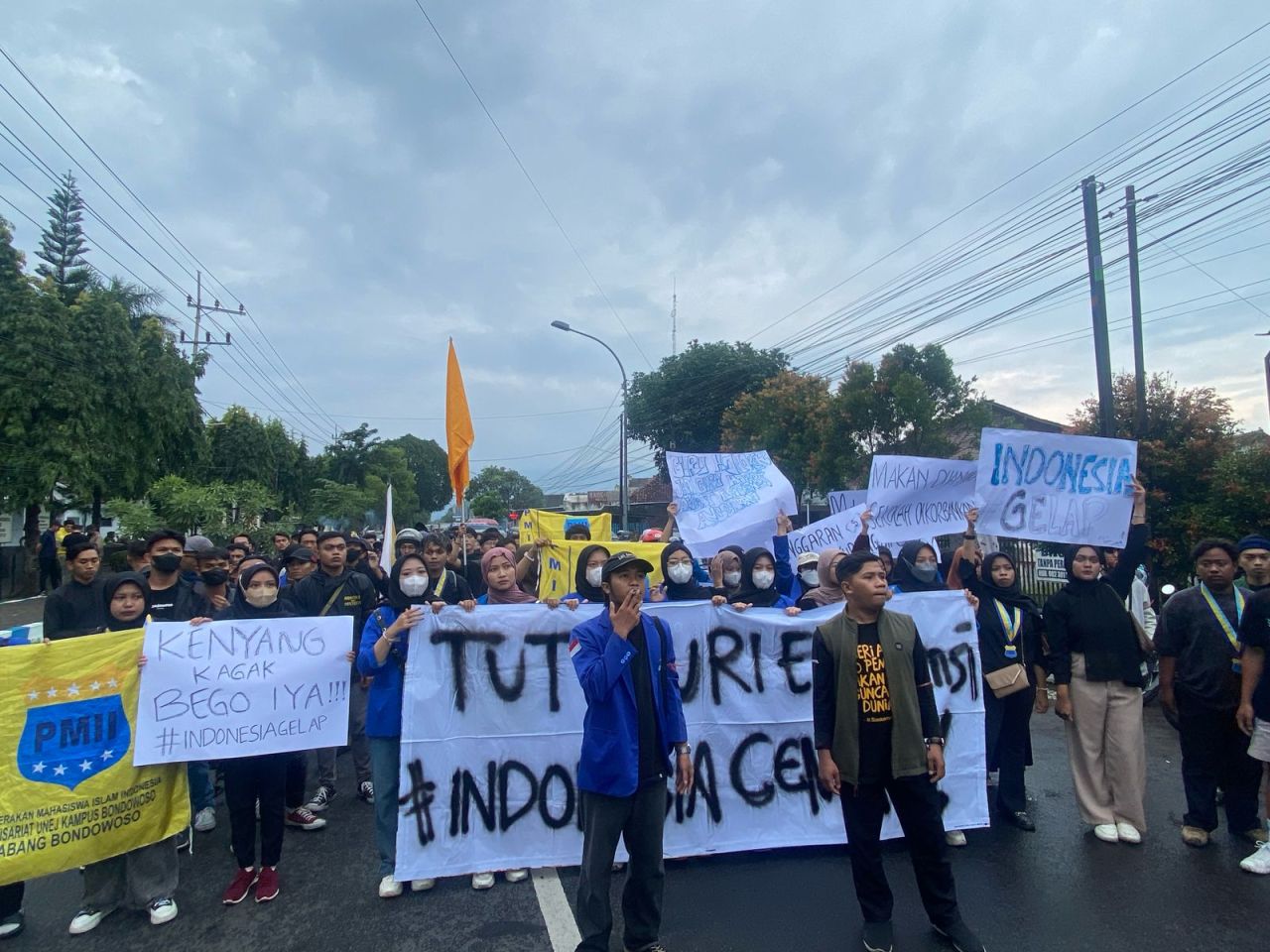 Demonstrasi PMII Bondowosa