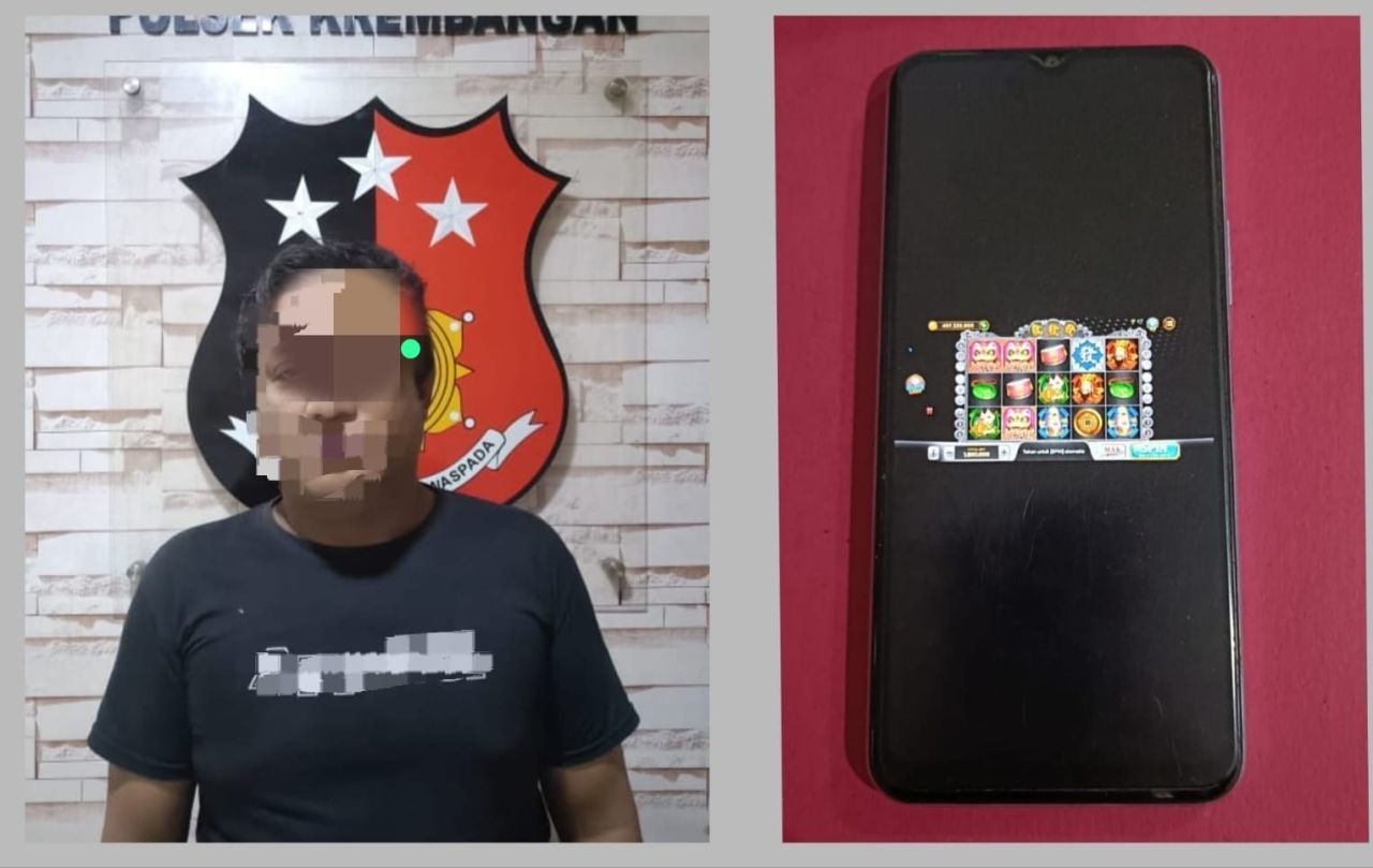 Terduga Pelaku Judol di Kedai Kopi Digelandang Polisi