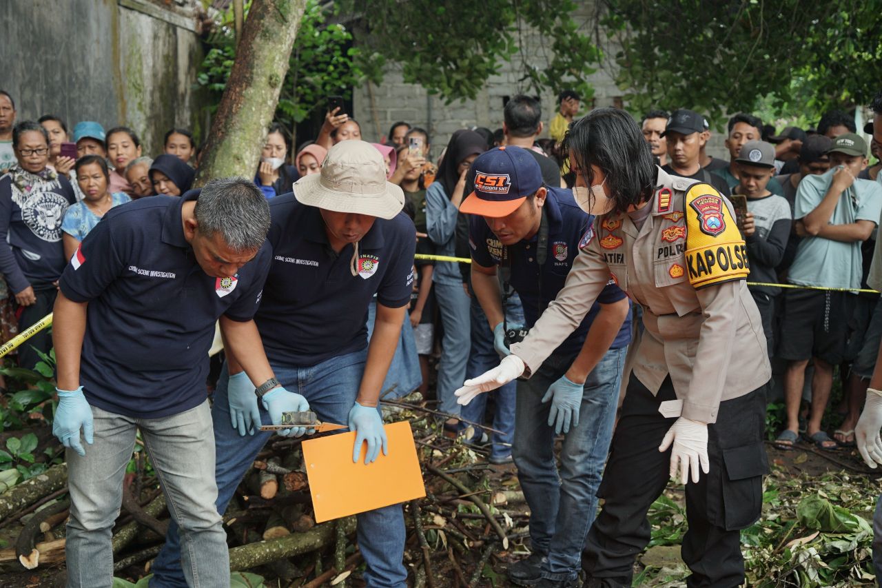 Polres Jember Tangkap Terduga Pembuang Bayi Dua Jam Setelah Jasad Ditemukan