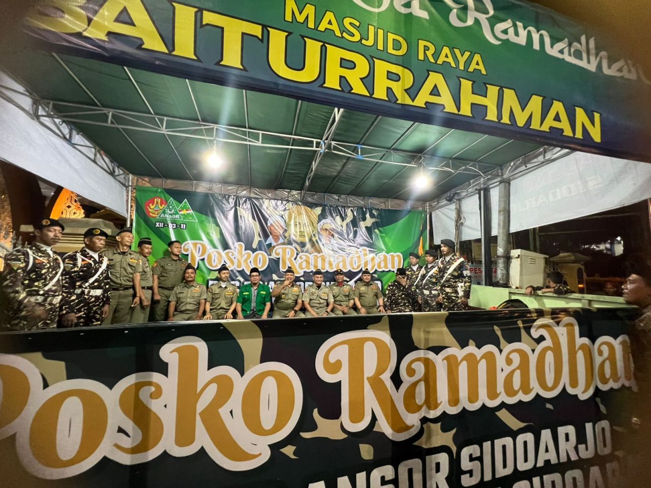 Posko Ramadan Banser Sidoarjo