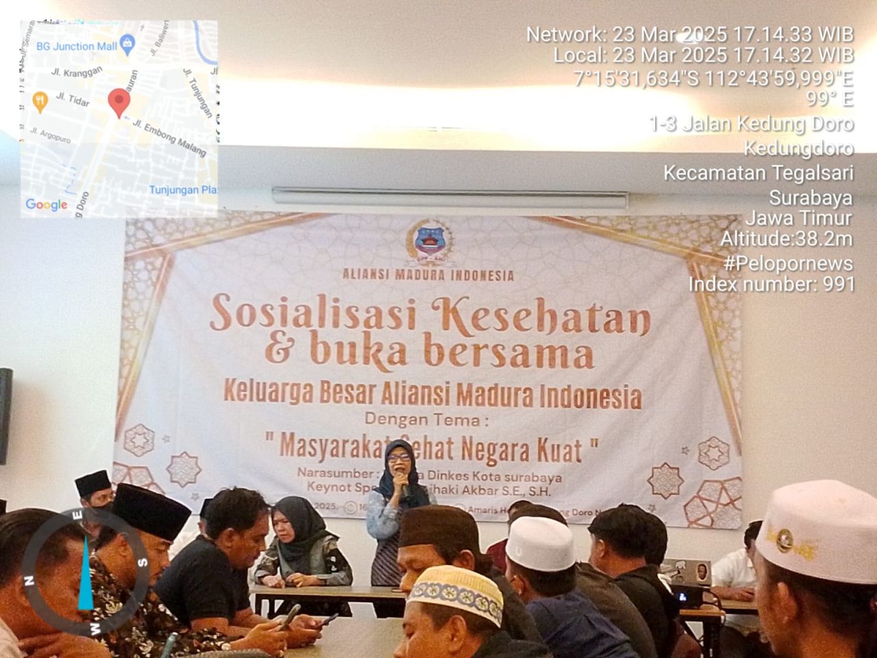 AMI Sosialisasi Kesehatan, Baihaki: Masyarakat Sehat, Negara Kuat