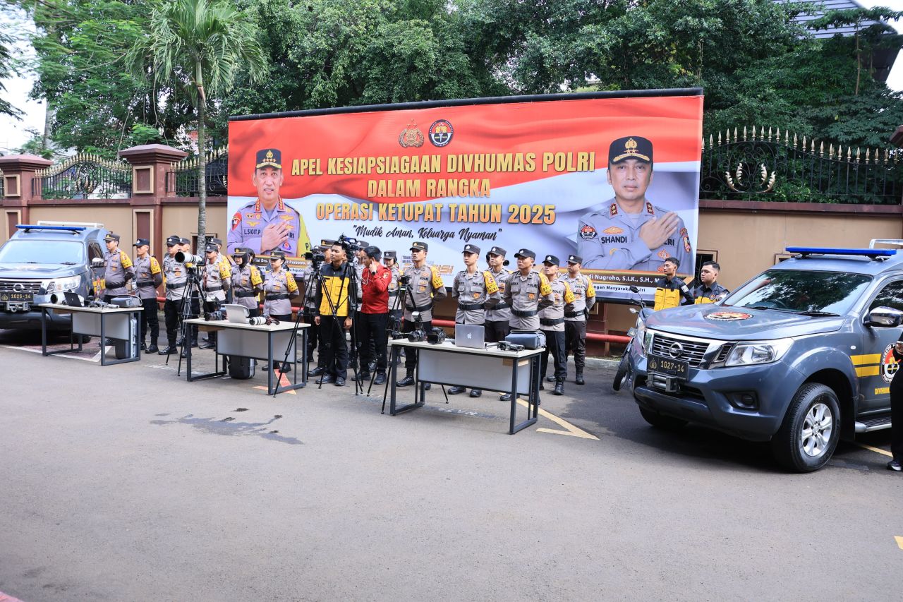 Satgas Humas Operasi Ketupat 2025 Digelar, Pastikan Mudik Aman dan Nyaman