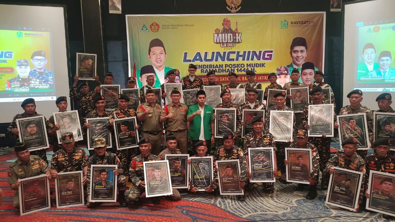 Banser Jatim Siapkan 500 Posko Mudik Ramadhan 1446 H