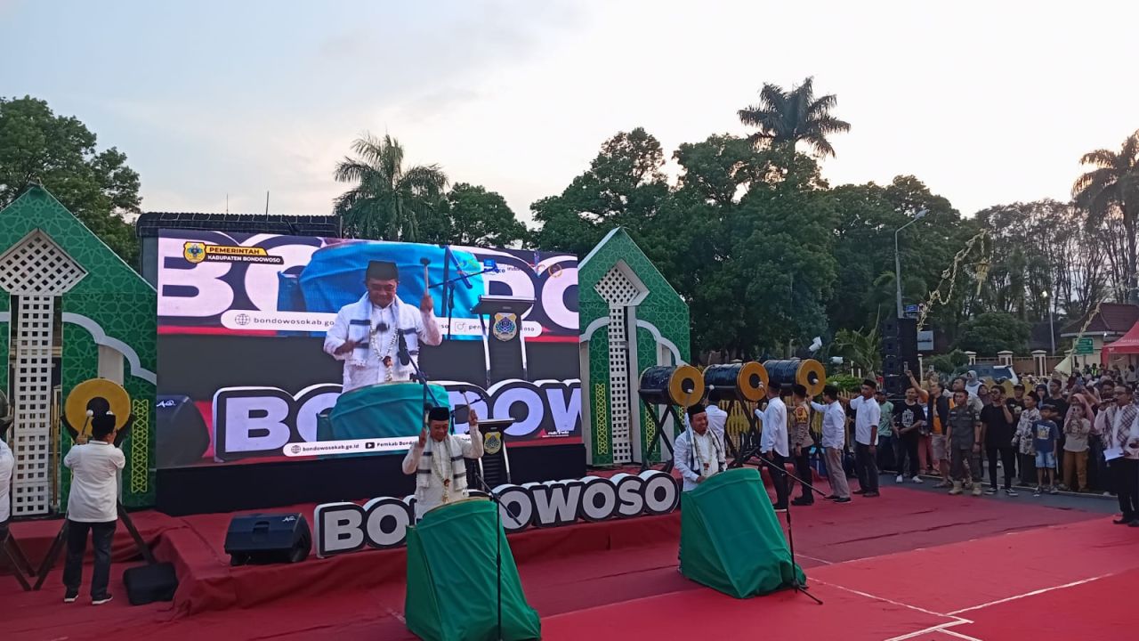 Bupati Hamid Buka Ramadan Fest 2025 Sekaligus Sapa Warga Bondowoso