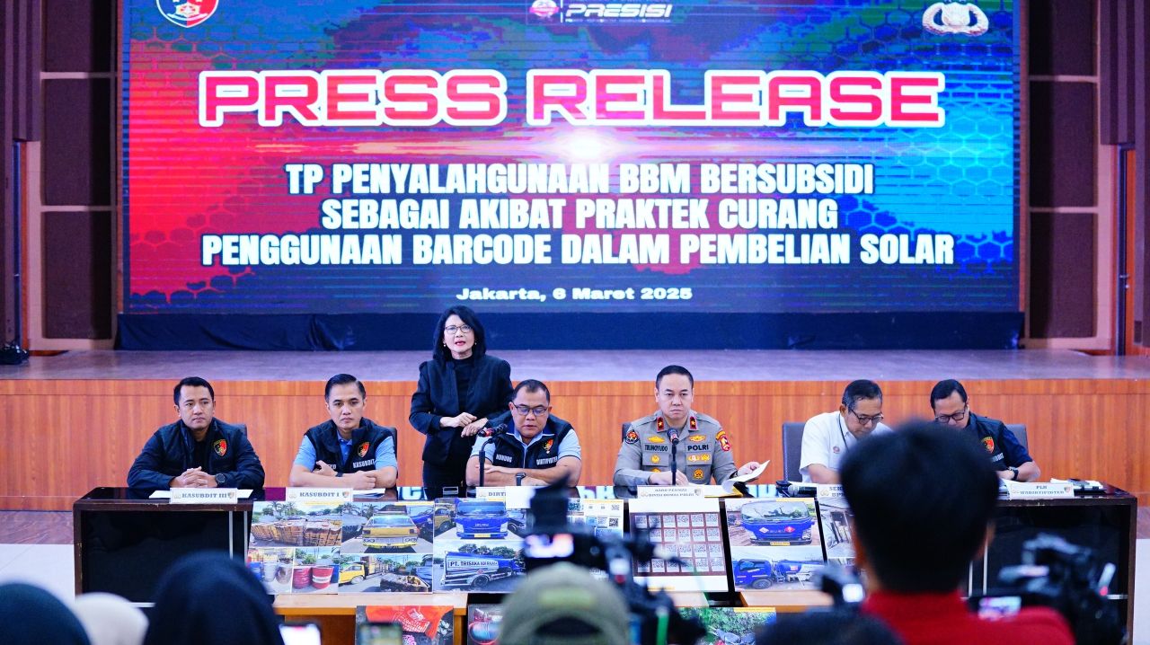 Bareskrim Polri Bongkar Kasus Solar Subsidi Ilegal, Sita 16.400 Liter di Jawa Timur dan Jawa Barat