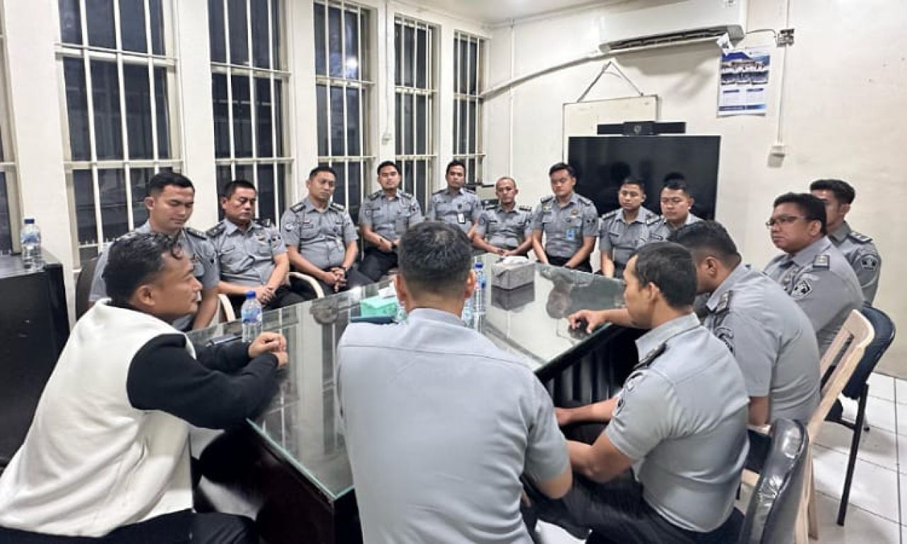 Rapat koordinasi lapas Cipinang