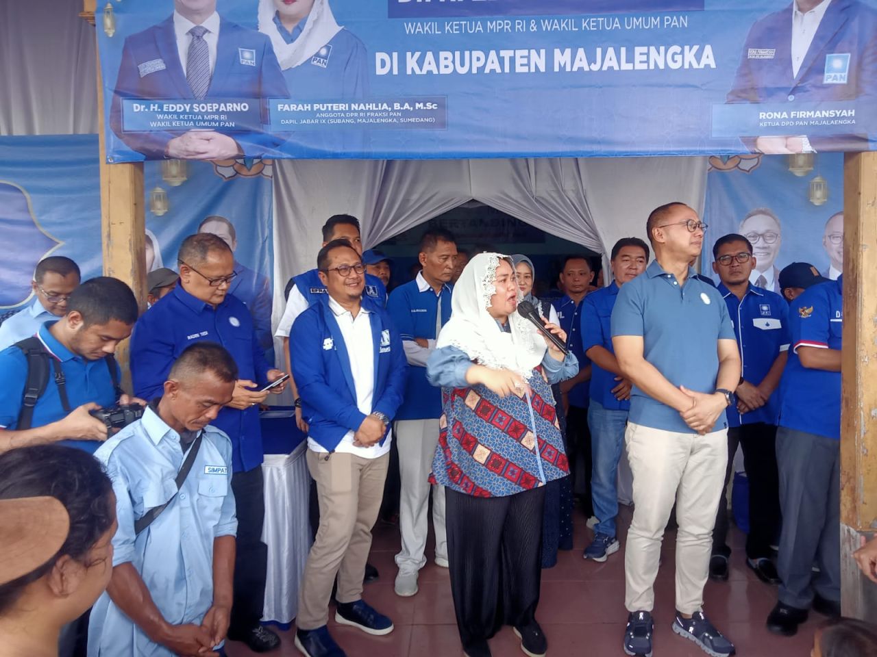 PAN Majalengka Bagikan 2.000 Paket Sembako Gratis di Safari Ramadan