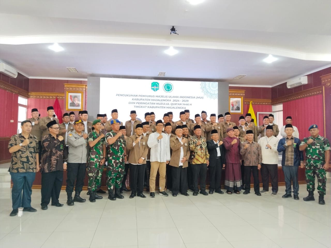 Sah MUI Majalengka Masa Khidmat 2024-2029 Resmi Dikukuhkan